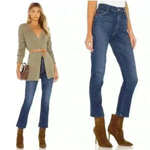 Mother Denim Swooner Rascal Slim Jeans Until Next Time Classic Wash Size 27